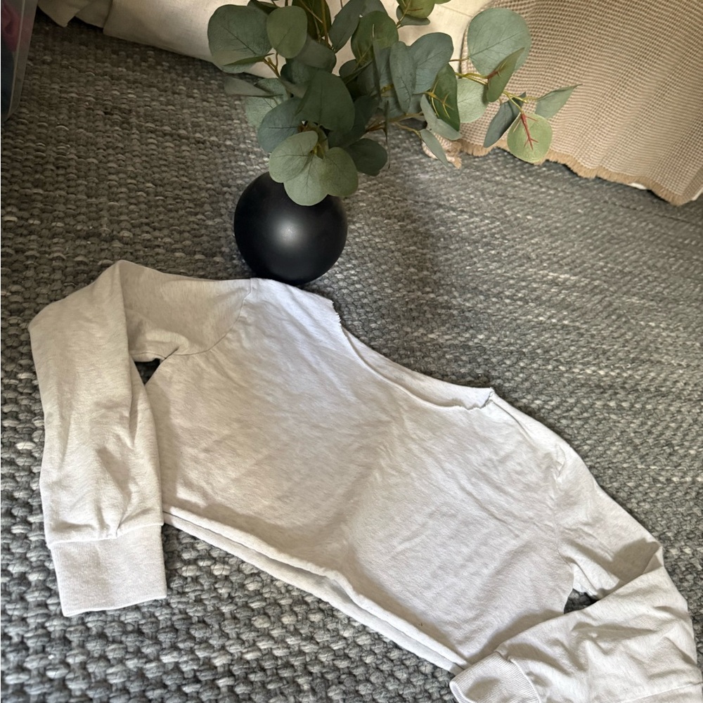 John Galt Sweater Pacsun Size XS Women's  Light Gray Long Sleeve